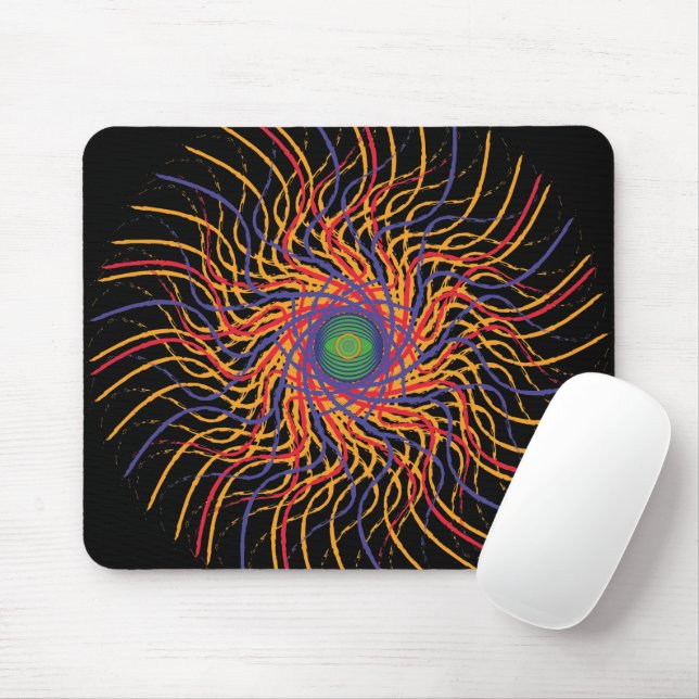Mousepad Olhal de Speider/Bocal Negro BG (Com mouse)