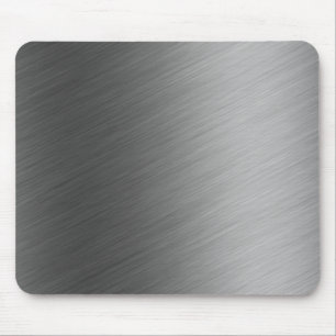 Mousepad Olhar de alumínio escovado do metal