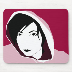 Mousepad olhar de capuz