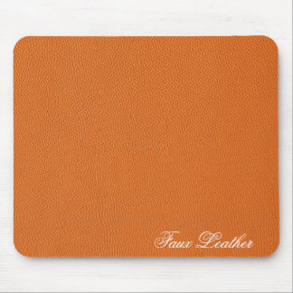 Mousepad Olhar de couro alaranjado