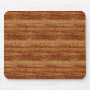 Mousepad Olhar de madeira da grão da acácia encaracolado 