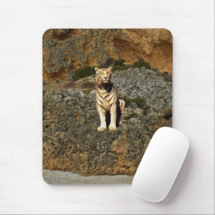 Mousepad Olhar para o Tigre Branco