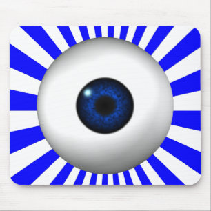 Mousepad olho azul