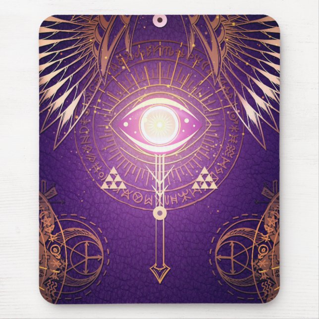 Mousepad Olho da Eternidade da Arcana Mística Escura (Frente)