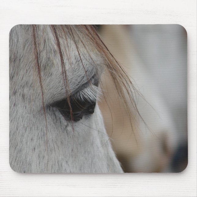 Mousepad Olho de Cavalo de cinza (Frente)