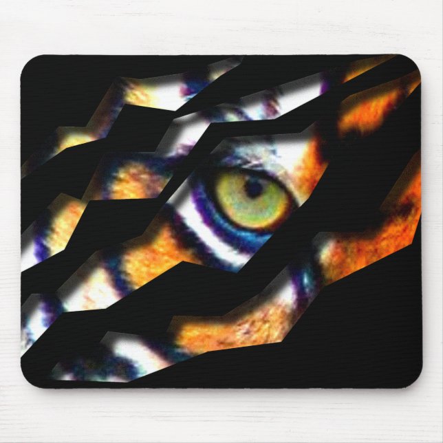 Mousepad Olho Do Lágrima Do Tigre (Frente)