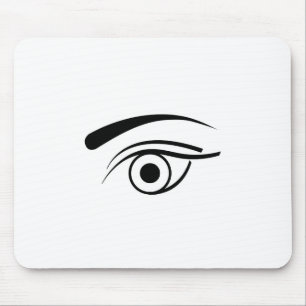 Mousepad Olho e sobrancelha