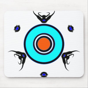 Mousepad Olho Místico Moderno