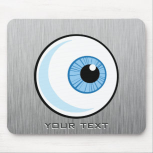 Mousepad Olho; Olho metálico