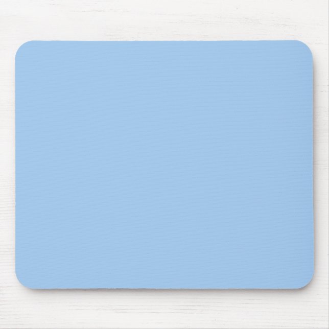 Mousepad Olhos azuis bebês (cor sólida) (Frente)