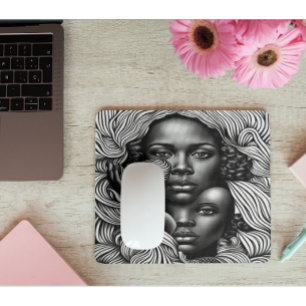 Mousepad Olhos de Beleza Intriciados da Alma