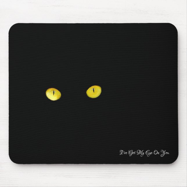 Mousepad Olhos de Gato (Frente)