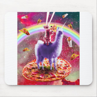 Mousepad Olhos De Laser, Gato De Espaço Exterior, Dirigindo