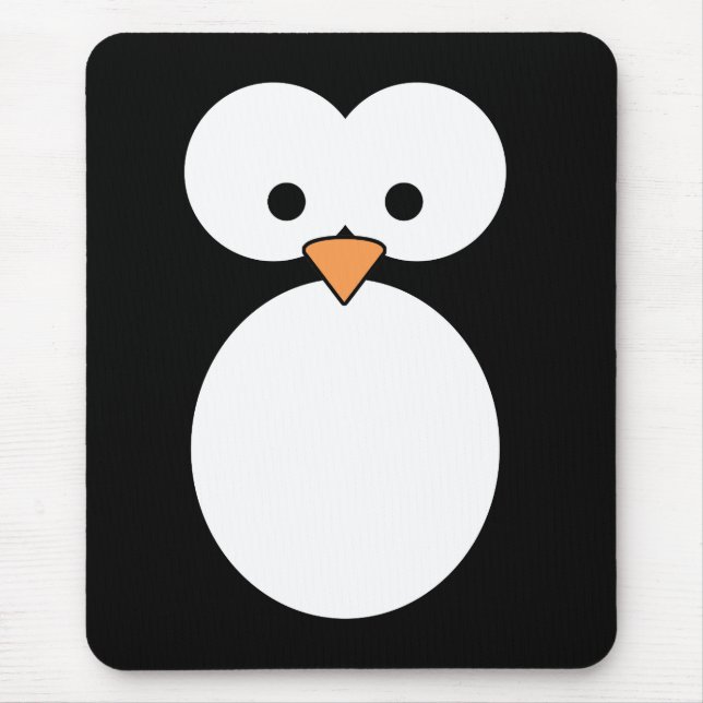 Mousepad Olhos do pinguim (Frente)