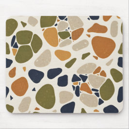 Mousepad Olive Clay Terrazzo