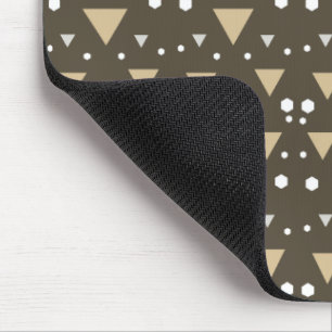Mousepad Olive Geometry Luxe