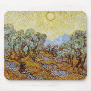 Mousepad Oliveiras de Vincent van Gogh , 1889