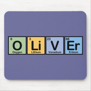 Mousepad Oliver fez dos elementos