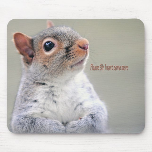 Mousepad Oliver Twist Squirrel (Frente)