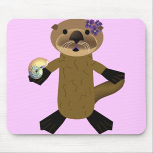 Mousepad Olivia Otter
