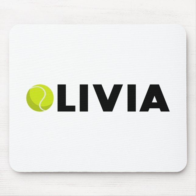 Mousepad Olivia Tênis (Frente)