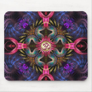 Mousepad Om Angels Fractal New Age Art