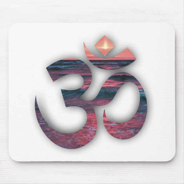 Mousepad OM At The Ocean Yoga (Frente)