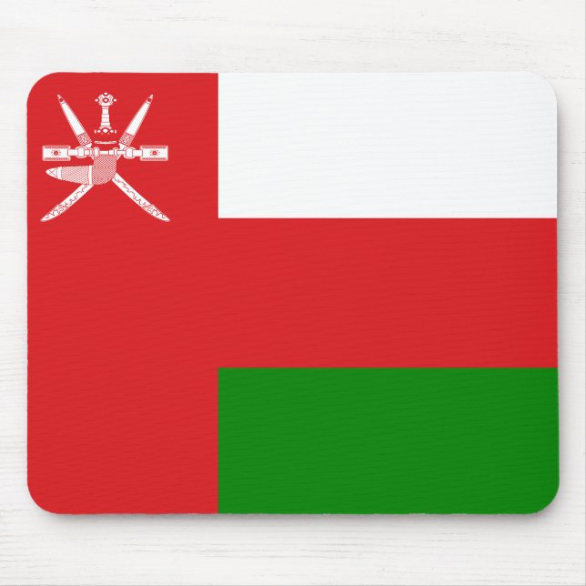 Mousepad Oman Flag (Frente)