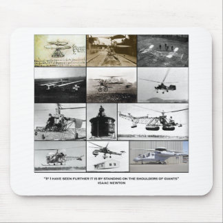 Mousepad Ombros do helicóptero dos gigantes
