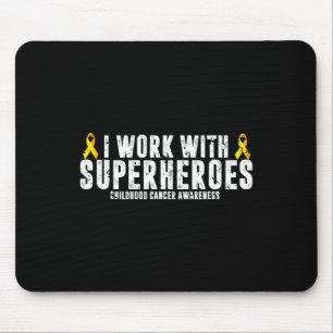 Mousepad Oncologia Pediátrica RN Enfermeira Oncologista Rib