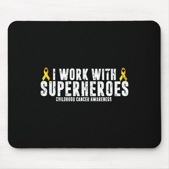 Mousepad Oncologia Pediátrica RN Enfermeira Oncologista Rib (Frente)
