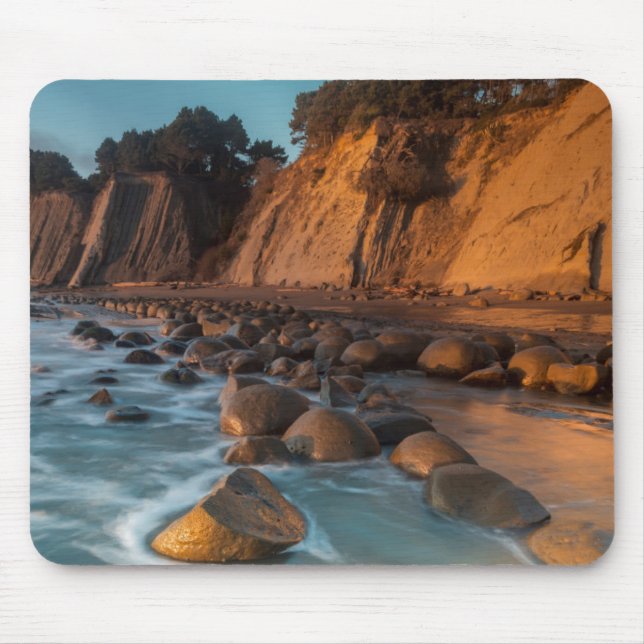 Mousepad Onda ao longo da praia, Califórnia (Frente)