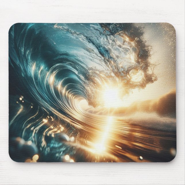 Mousepad Onda Barril (Frente)
