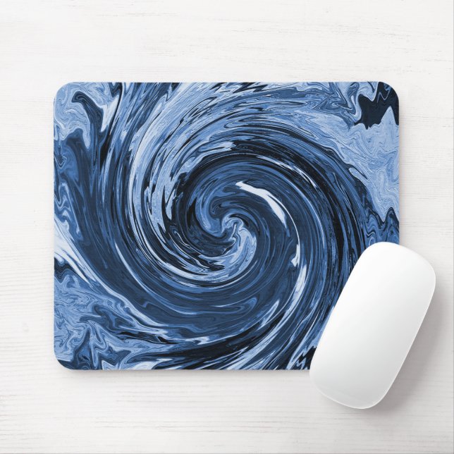 Mousepad Onda de curva girando... (Com mouse)