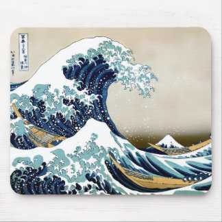 Mousepad Onda de Excelente restaurada de Kanagawa por Hokus