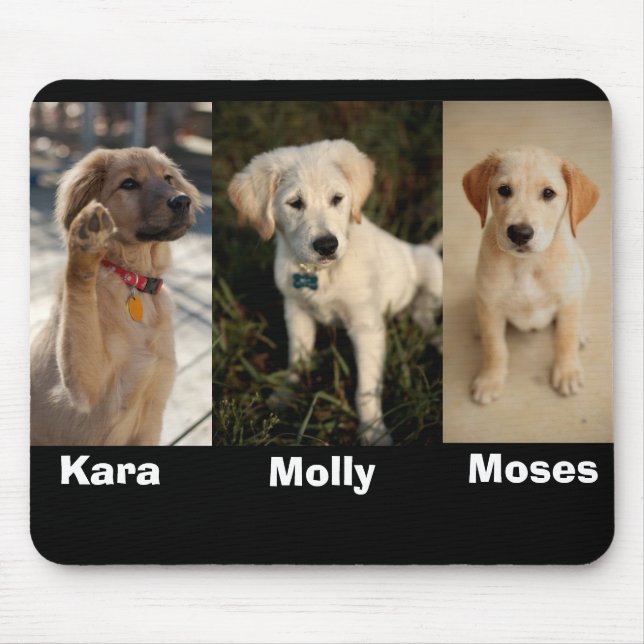 Mousepad Onda de Kara, Moses, Molly mais novo, Moses, (Frente)