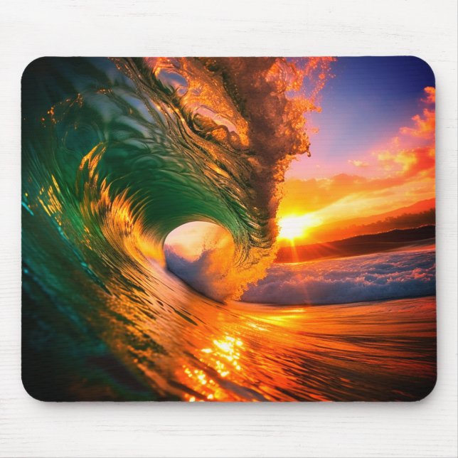Mousepad Onda Oceânica (Frente)
