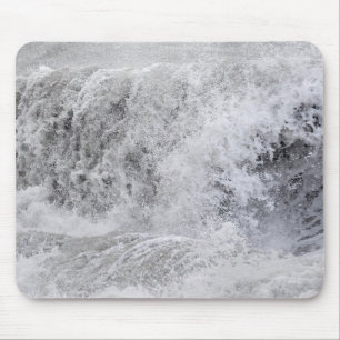 Mousepad Onda tempestuosa quebrando