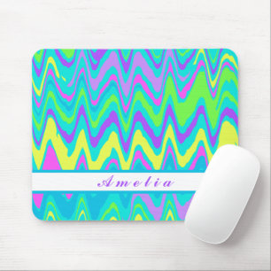 Mousepad Ondas Coloridas