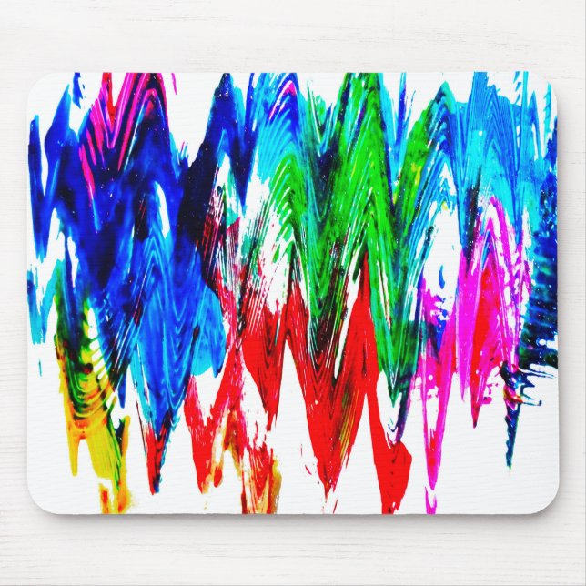 Mousepad Ondas coloridas (Frente)