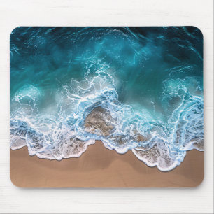Mousepad Ondas da costa da praia