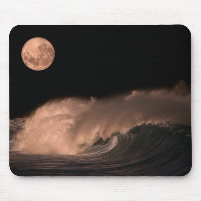 Mousepad Ondas da Tempestade do Pacífico | Costa Norte de O (Frente)