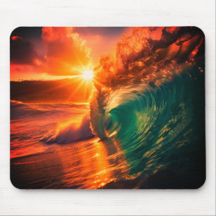 Mousepad Ondas do Oceano