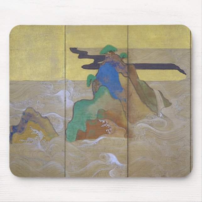 Mousepad Ondas em Matsushima (Esquerda), Tawaraya Sotatsu (Frente)