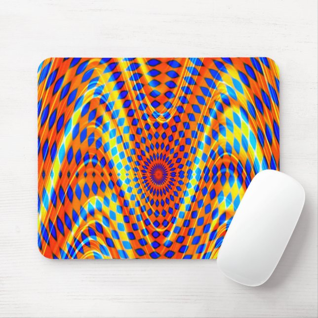 Mousepad Ondas malucas...... (Com mouse)