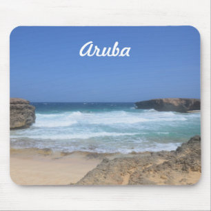 Mousepad Ondas quebradas em Boca Keto em Aruba