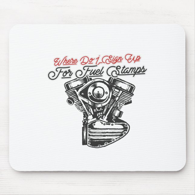 Mousepad Onde Assino Para Carimbos De Combustível? (Frente)