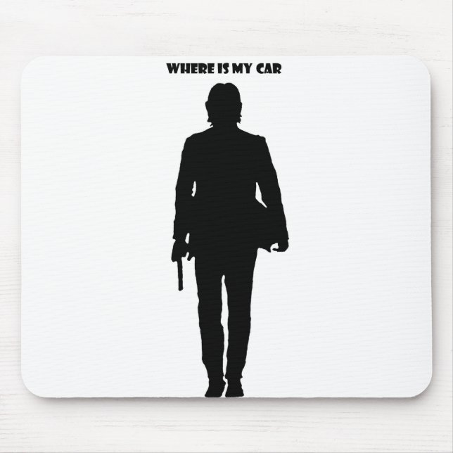 Mousepad Onde está meu carro ? (Frente)