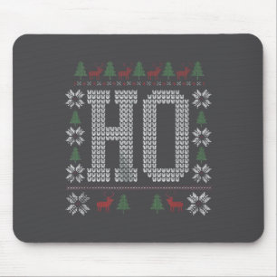 Mousepad Onde está minha gata_ Ho Feliz Natal Férias Casal