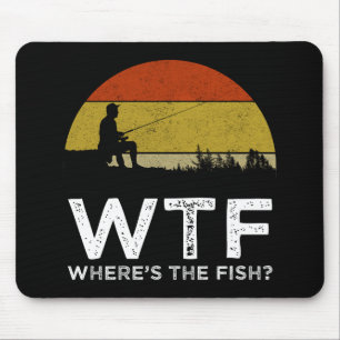 Mousepad Onde está o peixe?